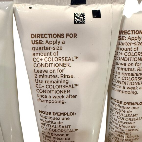 Clairol Nice N Easy CC + Colorseal Conditioner 1.86 oz Lot of 3 - Picture 3 of 5
